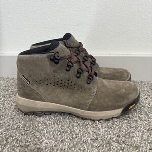 Danner Inquire Chukka 4 Womens Size 7.5 Suede Hiking Boots Grey Plum Waterproof
